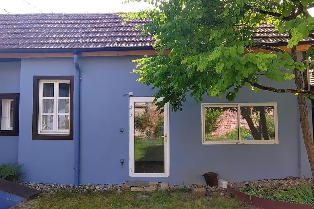 La Maisonnette Bleue, Eco-Logis Equipe De Toilettes Seches 罗塞姆 外观 照片